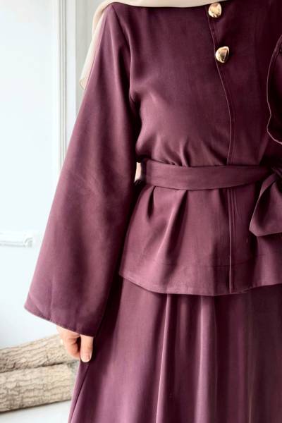 Royal Etekli Takım - Mürdüm