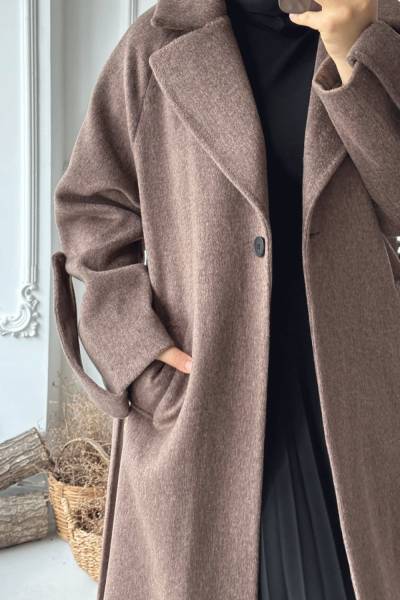 Kolu Apoletli Kuşaklı Kaban - Vizon